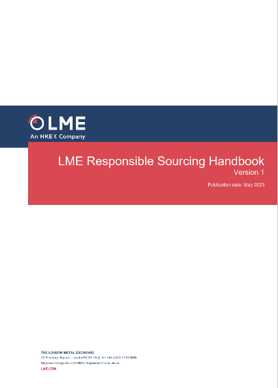 LME responsible sourcing handbook thumbnail